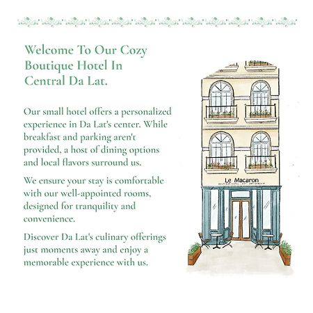 Le Macaron City Center - Boutique Hotel Dalat Luaran gambar